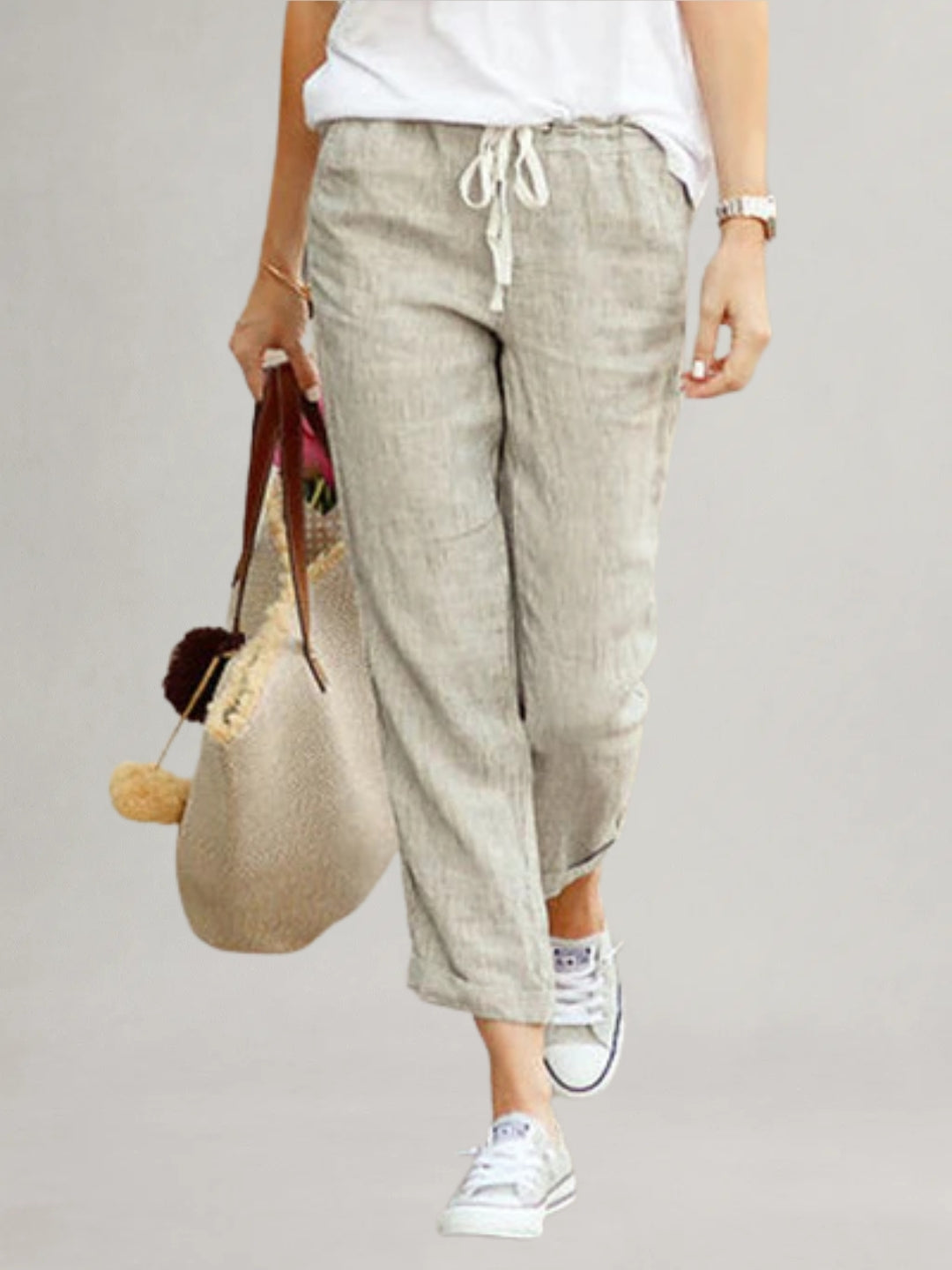 Amélie - Pantalon En Lin Confortable