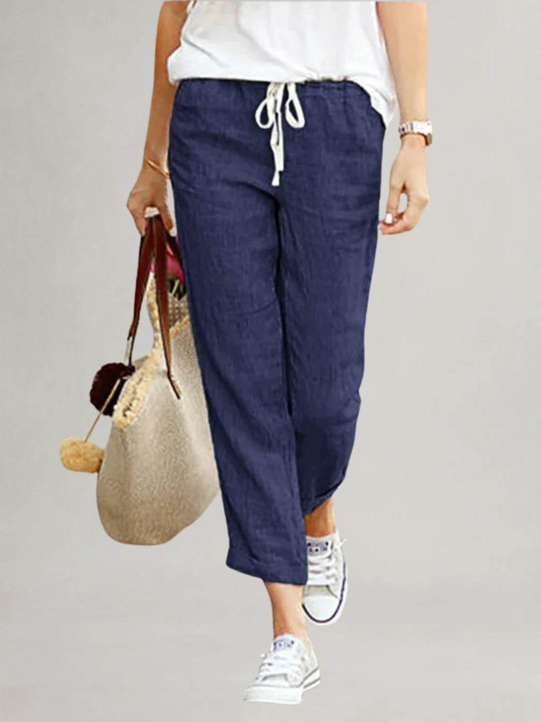 Amélie - Pantalon En Lin Confortable