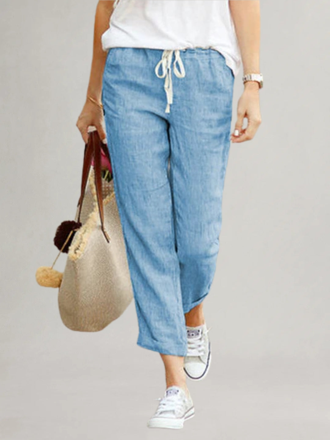 Amélie - Pantalon En Lin Confortable