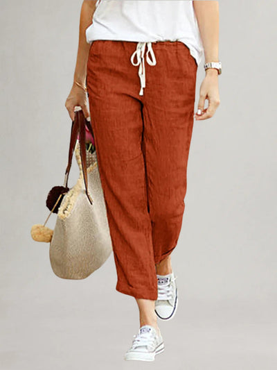 Amélie - Pantalon En Lin Confortable