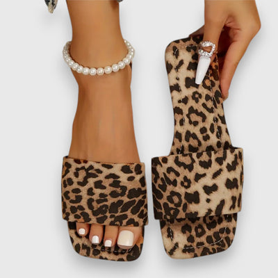 Theresa – Sandales Léopard