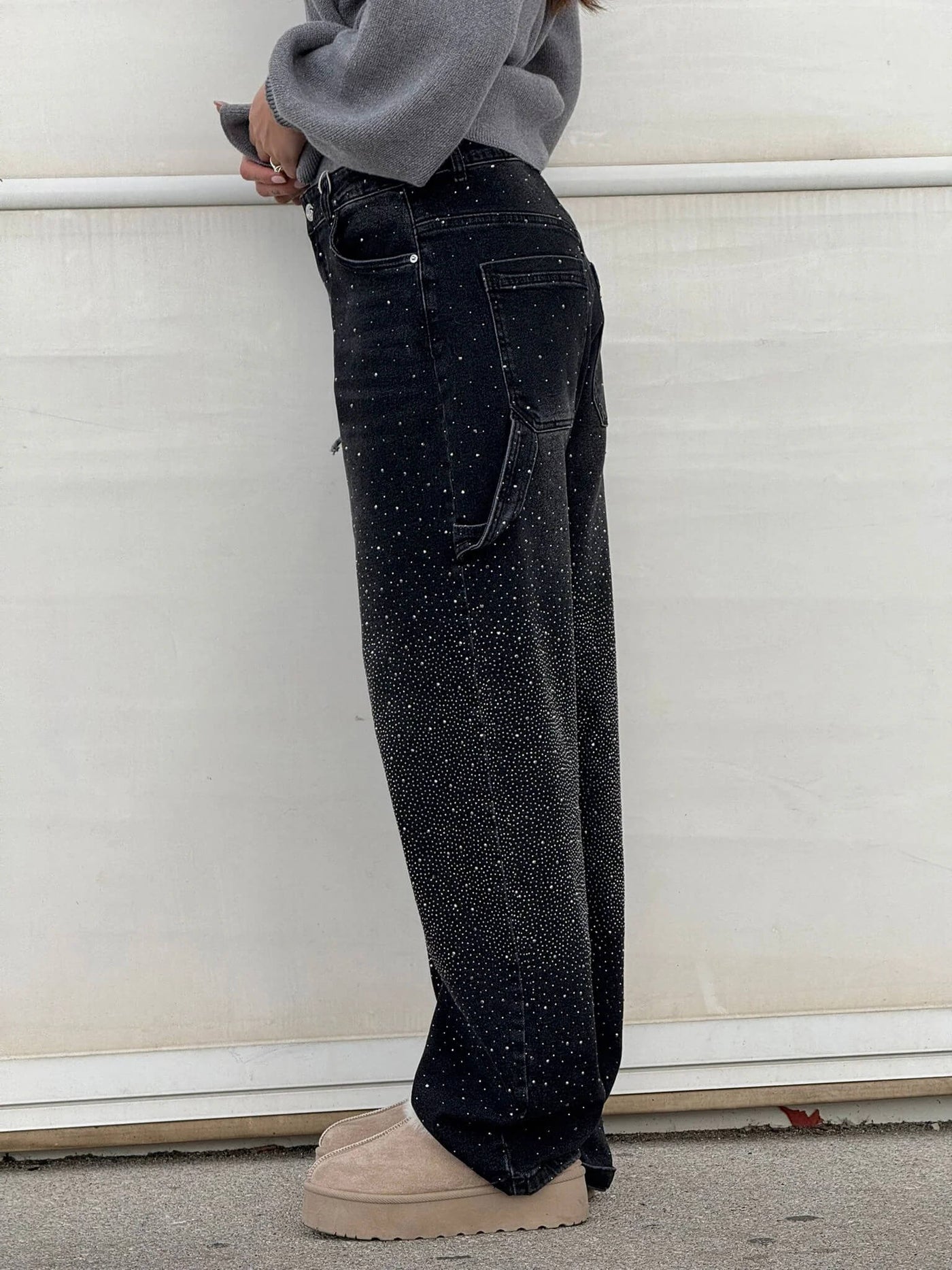 Gertrud™ | Jeans en Diamant Stylés