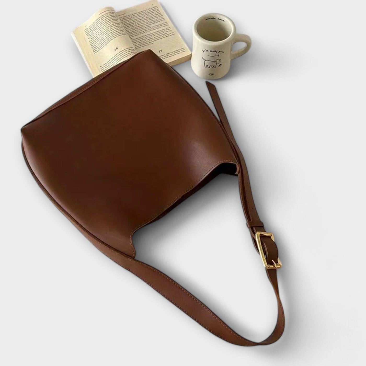 Maison – Sac à bandoulière en cuir élégant